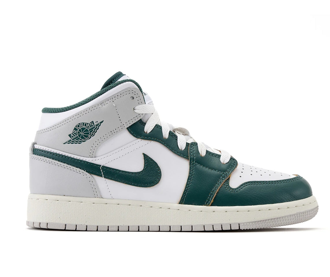 Jordan 1 Mid SE Oxidized Green (GS)