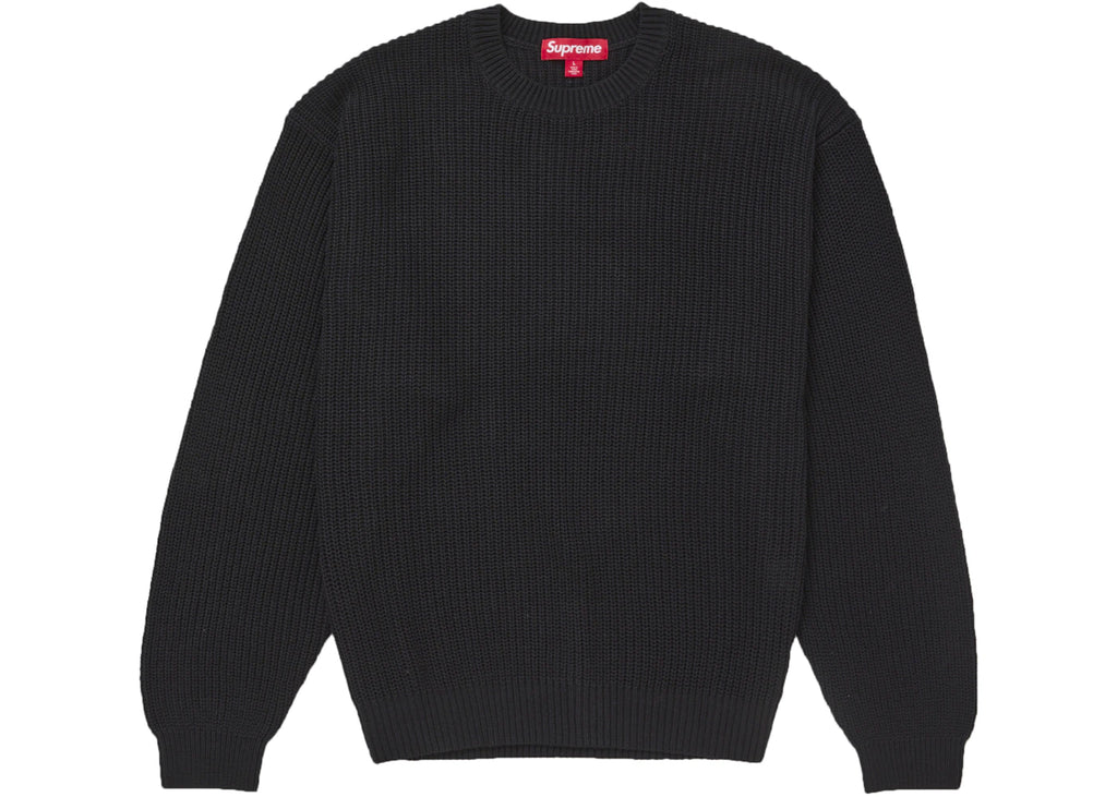 Supreme Old English Printed Sweater Black