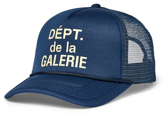 Gallery Dept. French Logo Trucker Hat Navy