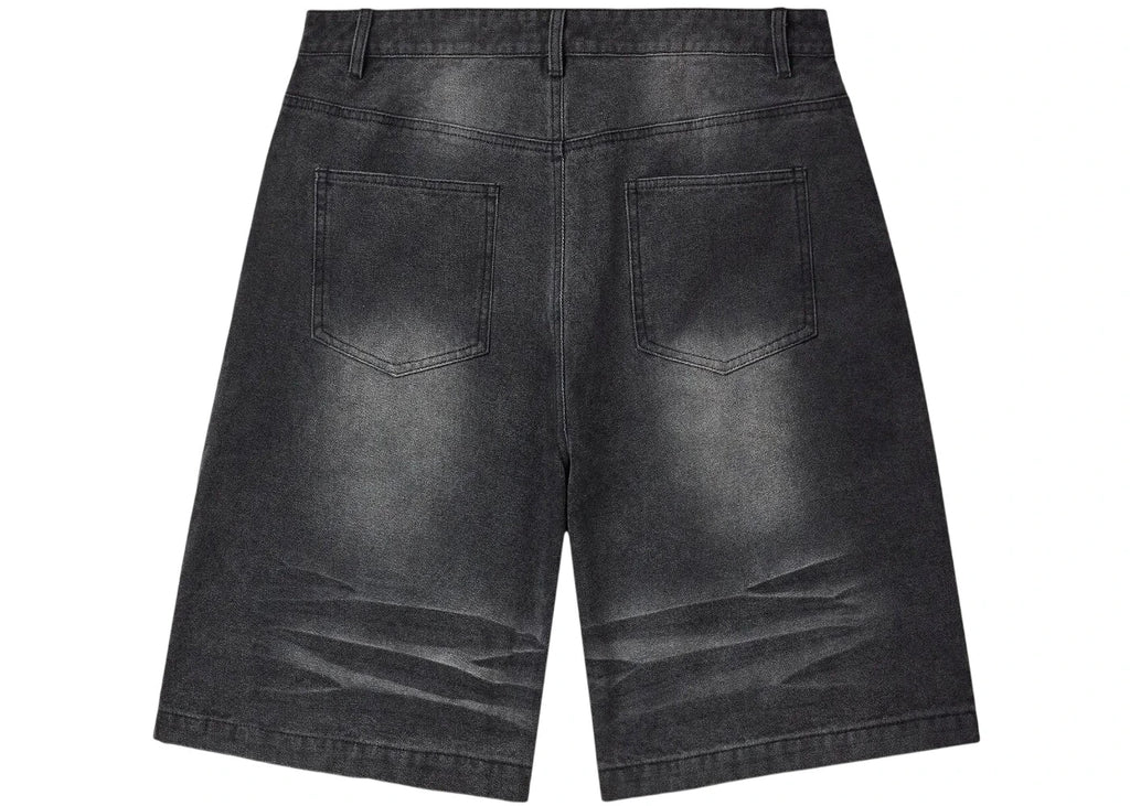 Vale Forever Black 1980's Jorts Black/Wash