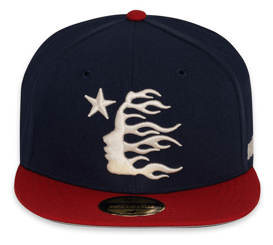 Hellstar Baseball Hat Fitted Navy