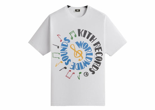 Kith Records Vintage Tee White