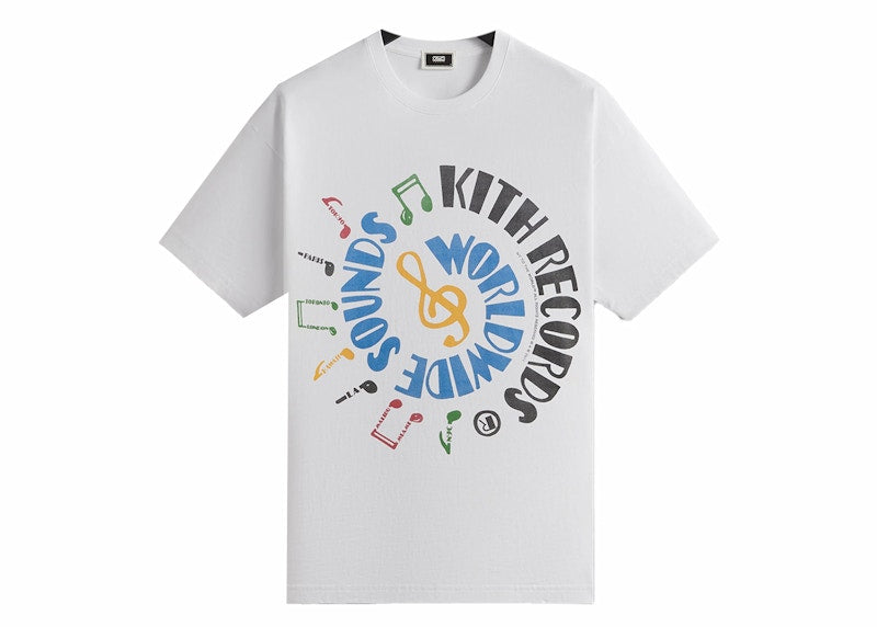 Kith Records Vintage Tee White