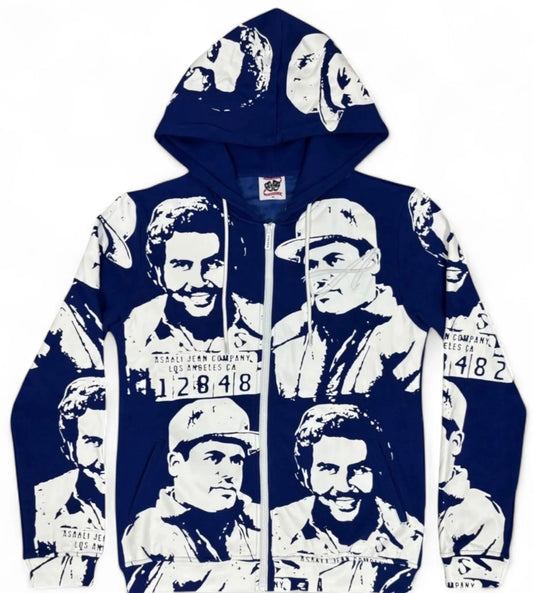 Asaali Dark Blue SS25 Cartel Hoodie