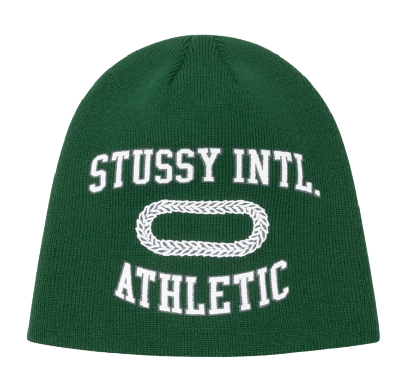 Stussy Skullcap Inter. Athletic Beanie Green
