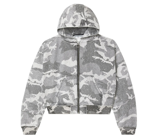 Vale Forever Winter Crystal Camo Work Jacket Washed/White/Camo