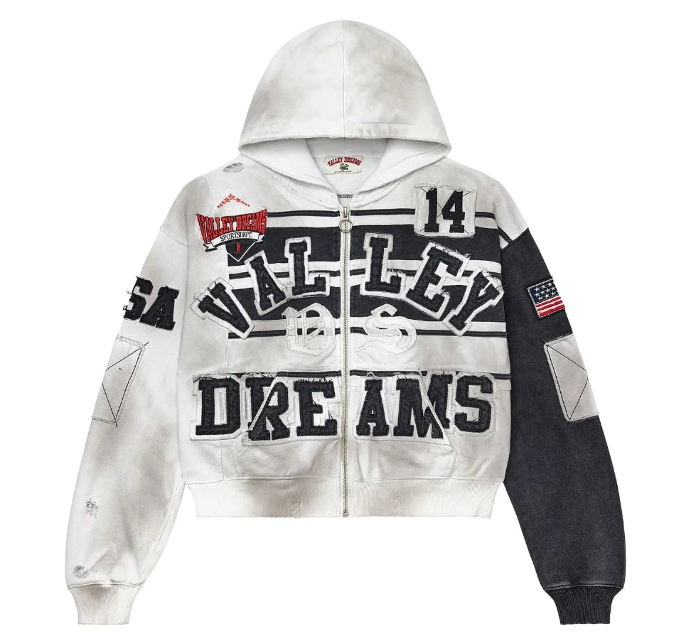 Vale Forever Collage Zip Up Mono