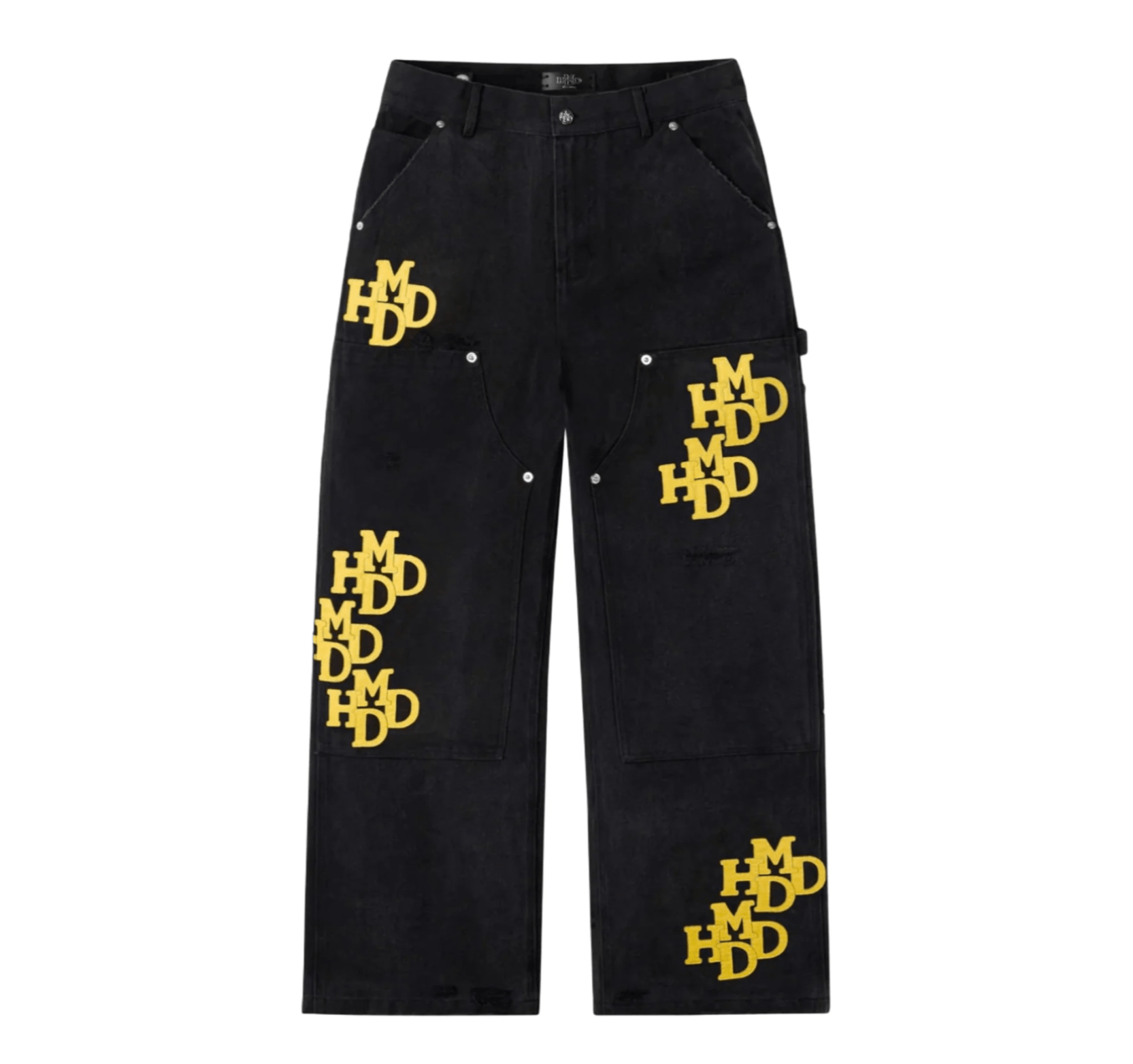 HMDD Yellow Patch Pants