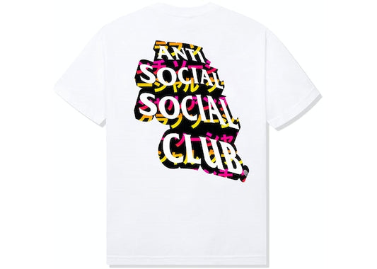 Anti Social Social Club Twisted Quickness Tee White