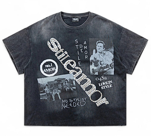 Stile De Amor Black No Stylist Tee