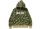 BAPE ABC Camo BAPE Full Zip Hoodie Green