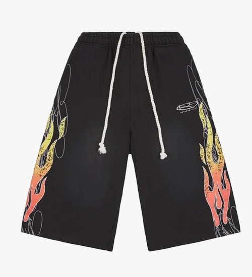 Boredom Kills Up In Flames shorts