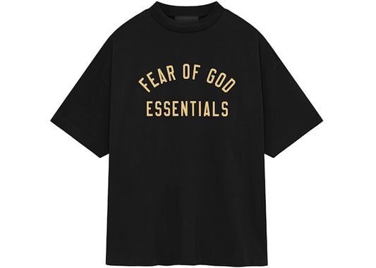 Fear of God Essentials Jersey Crewneck Tee Black