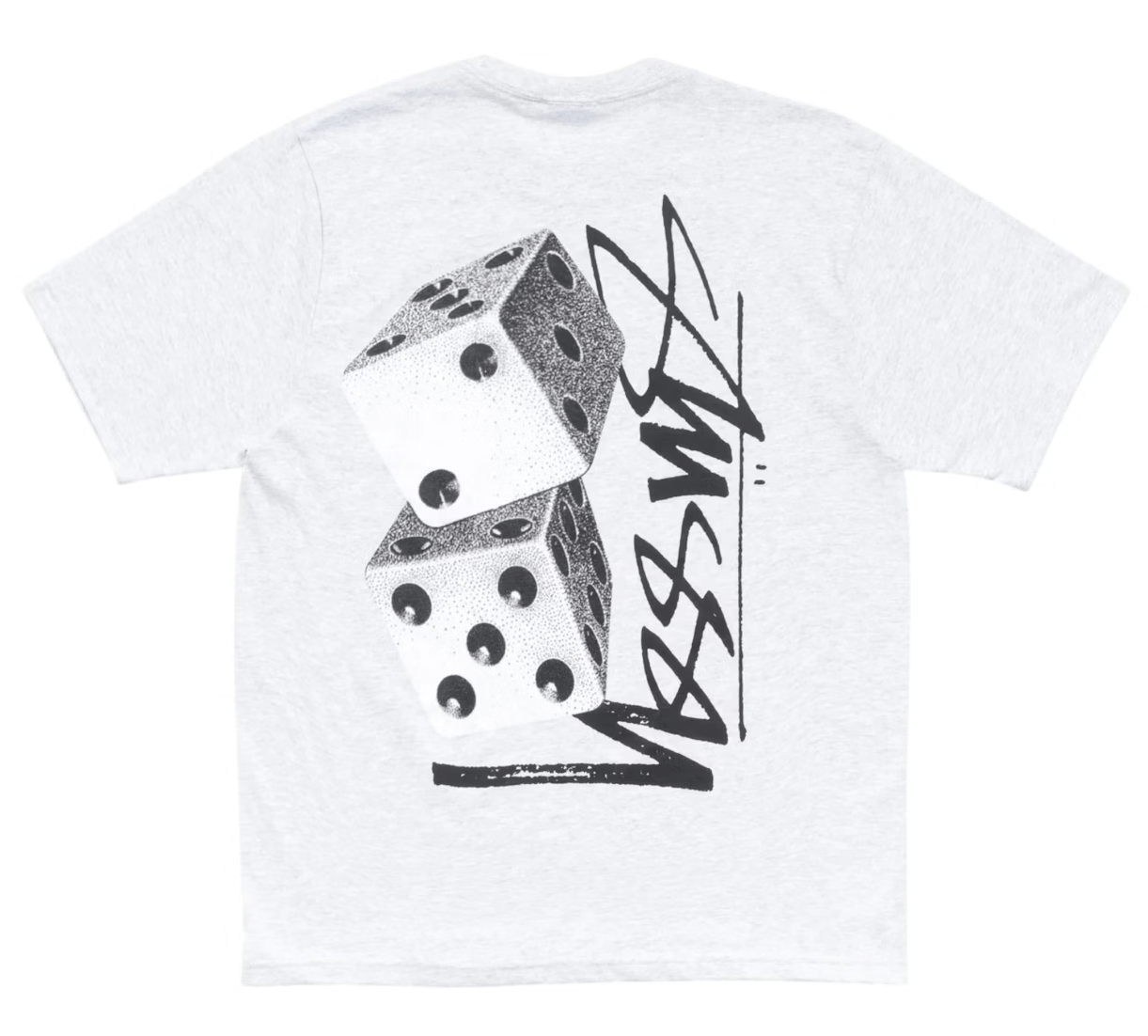 Stussy Tall Dice Tee Ash Heather