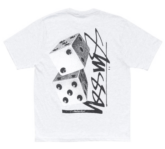 Stussy Tall Dice Tee Ash Heather