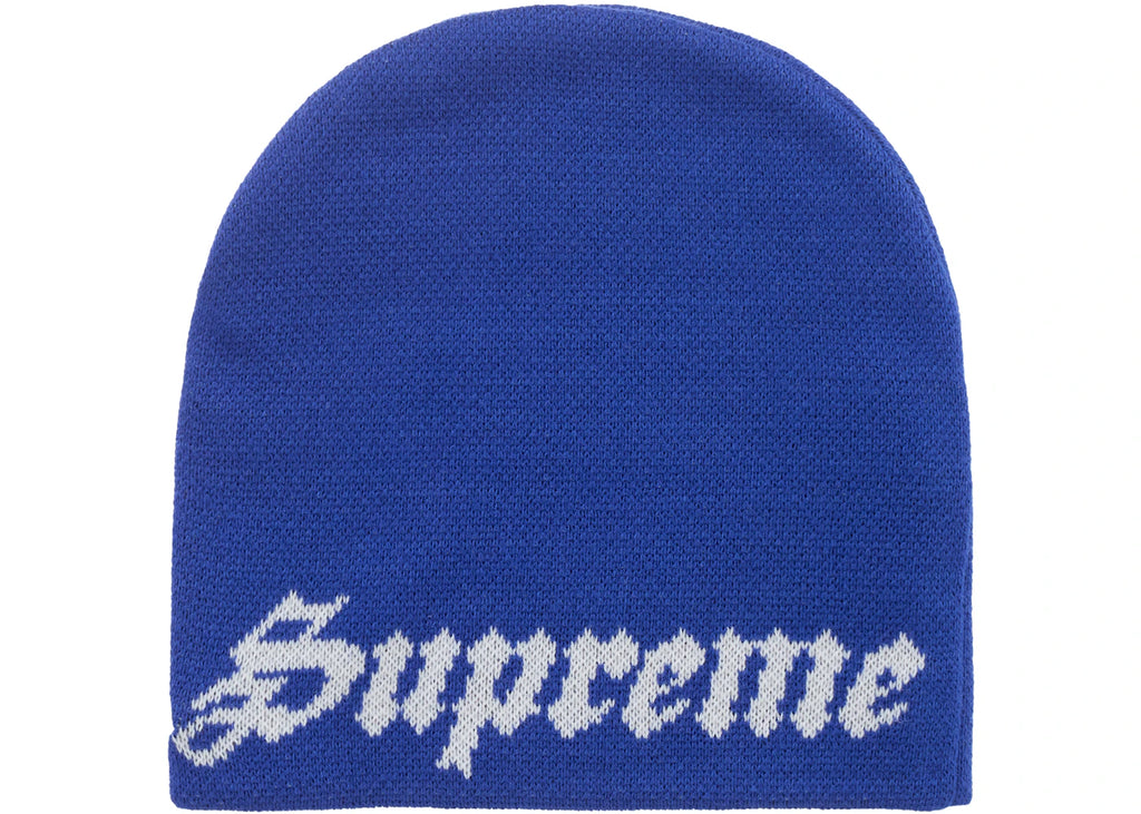 Supreme New Era Ghostface Beanie Blue