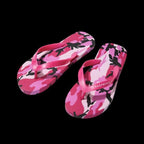 GV Gallery Raspberry Hills Camo Flip Flops