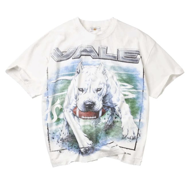 Vale Forever Pit Bull Tee White