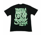 Thats a Awful lot of Cough Syrup Rolling Loud Map Tee Black