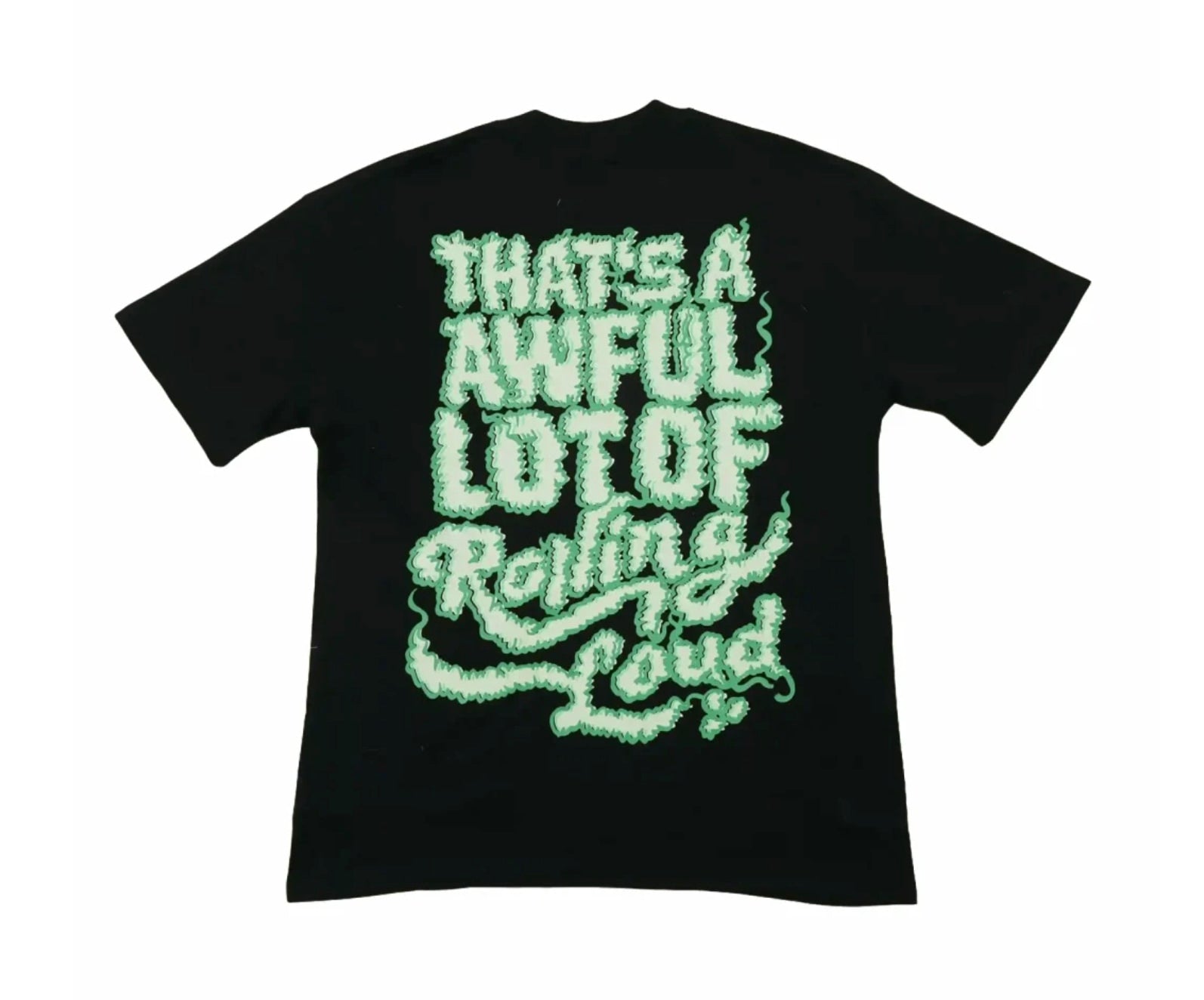 Thats a Awful lot of Cough Syrup Rolling Loud Map Tee Black