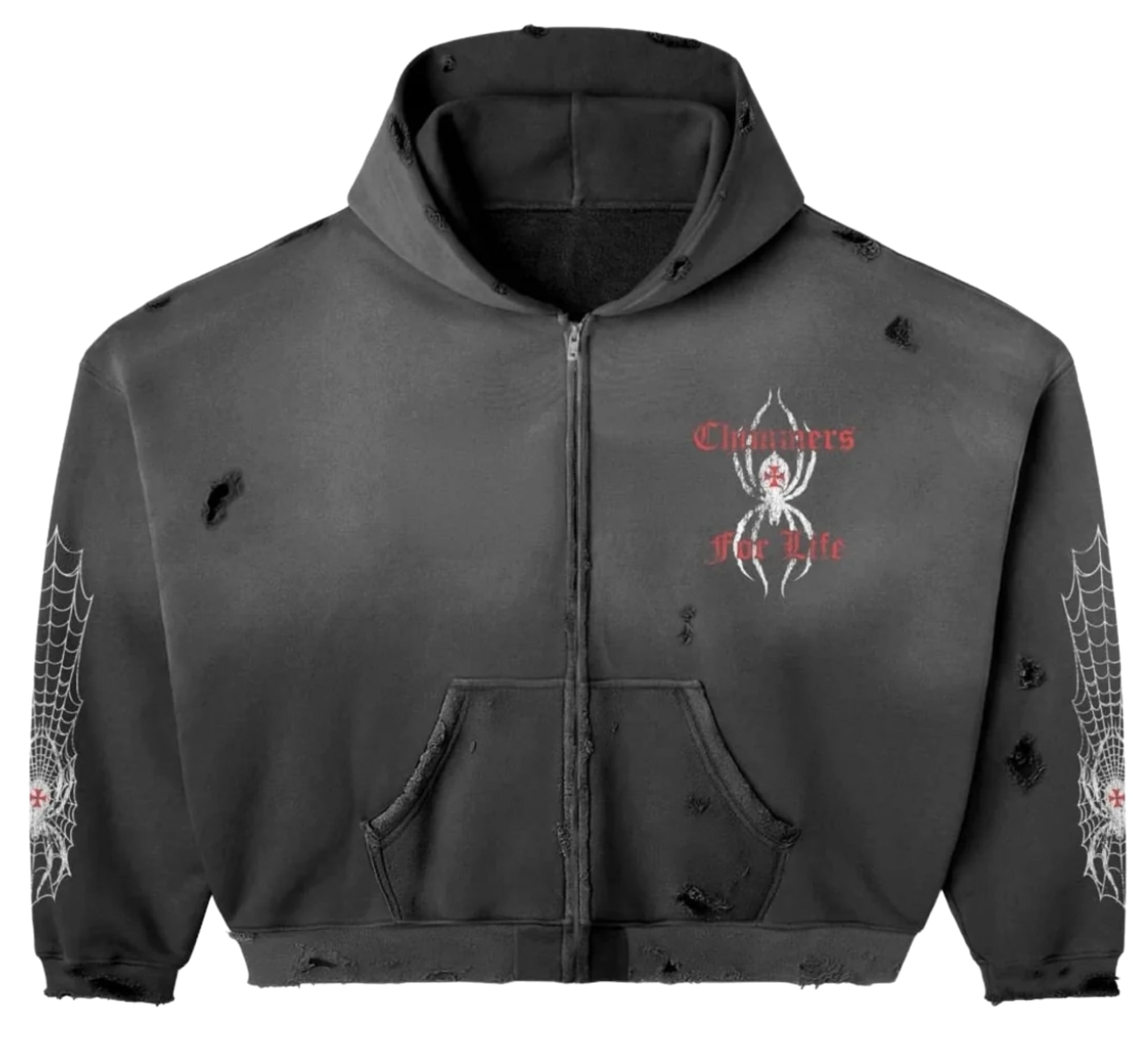 HMDD Black Widow Zip Up