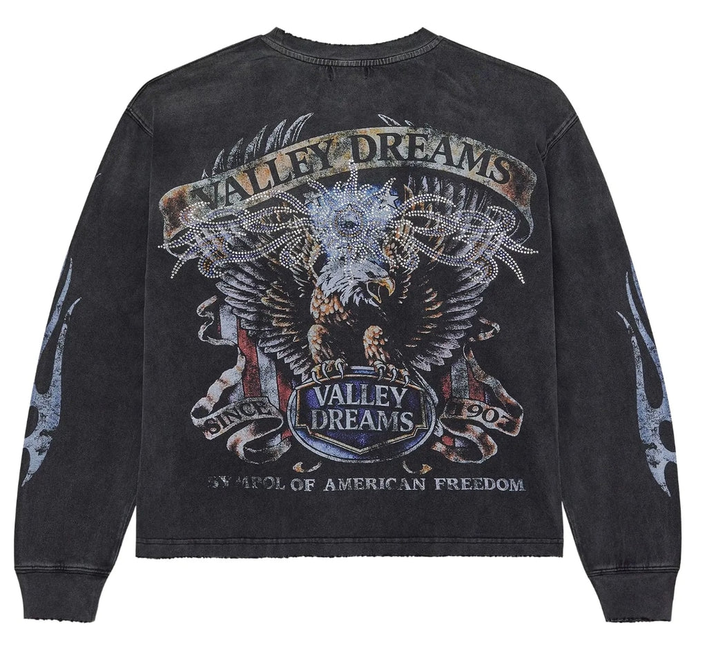 Vale Forever Valley Bling Long-Sleeve Black