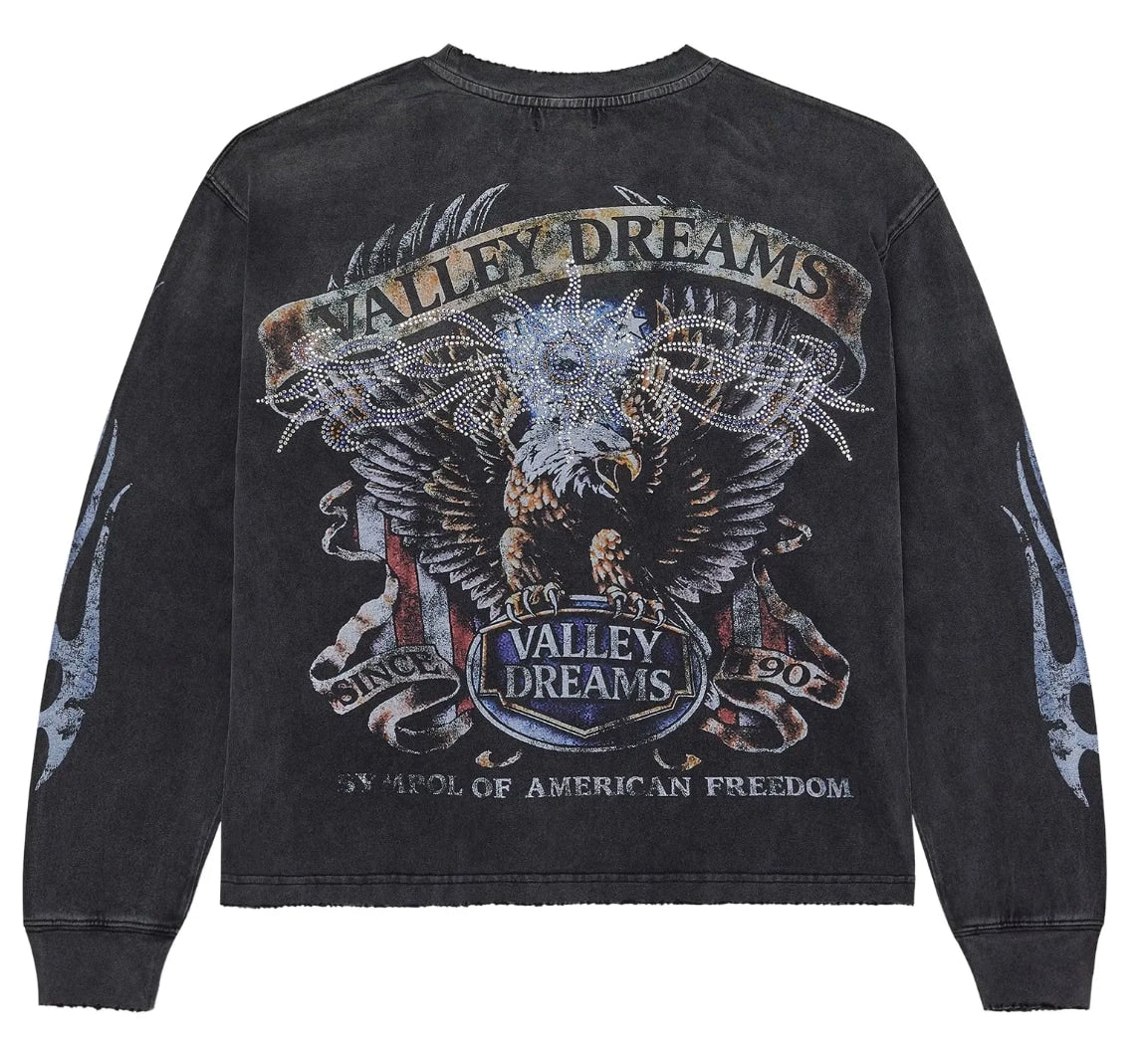 Vale Forever Valley Bling Long-Sleeve Black