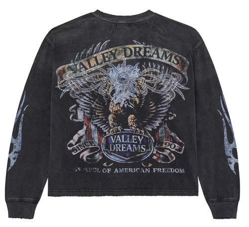 Vale Forever Valley Bling Long-Sleeve Black
