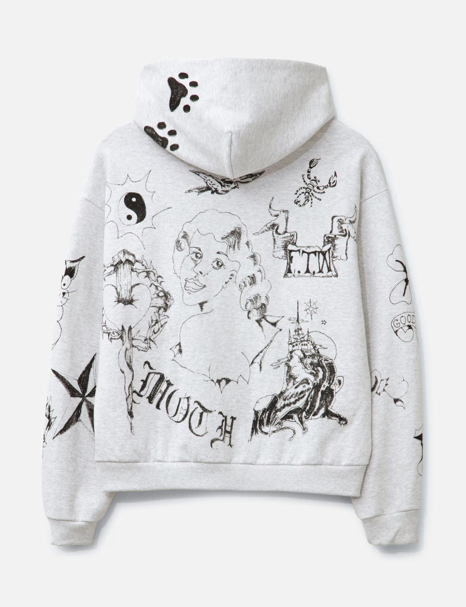 Basketcase Sailor Zip Hoodie