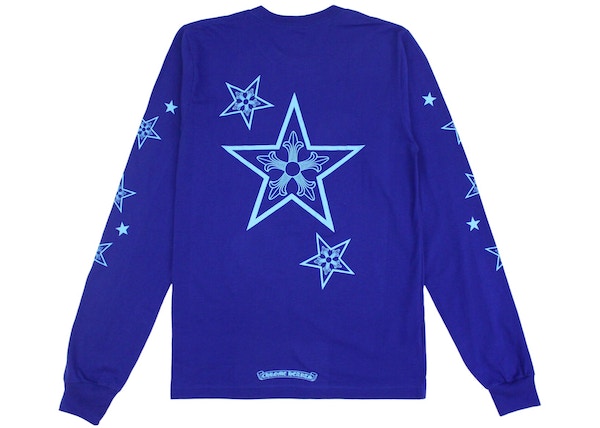 Chrome Hearts Star L/S T-shirt Blue