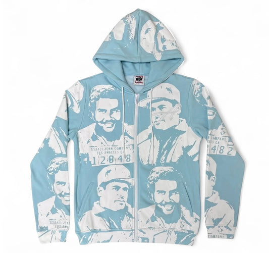 Asaali Baby Blue Cartel Hoodie