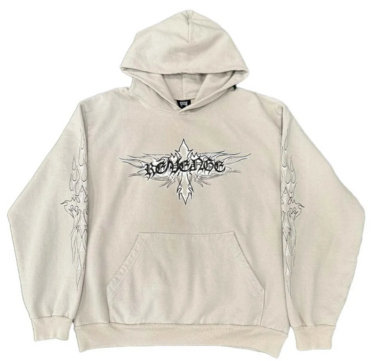 Revenge Flaming Cross Hoodie