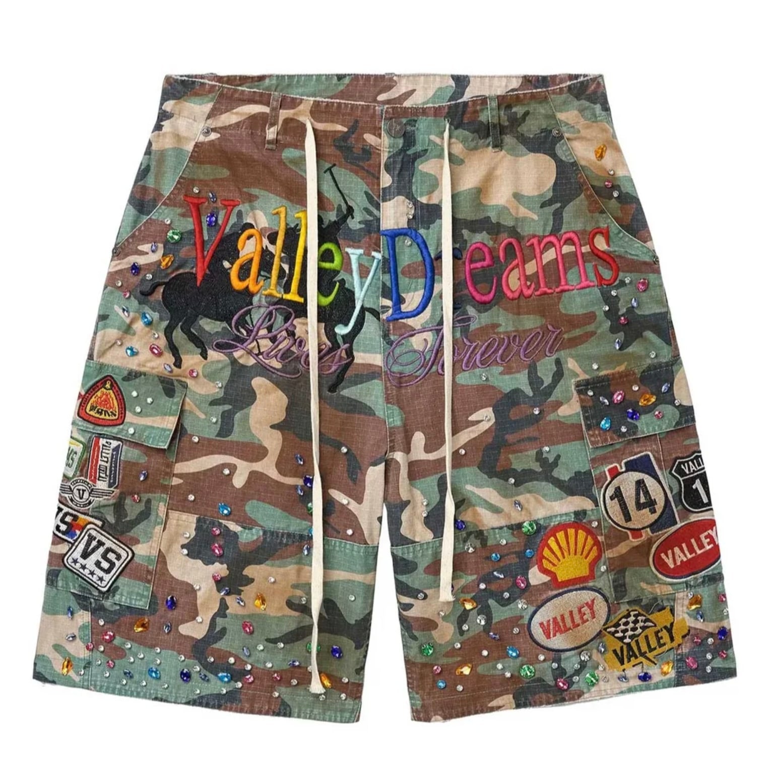 Vale Forever DIY Jorts Camo
