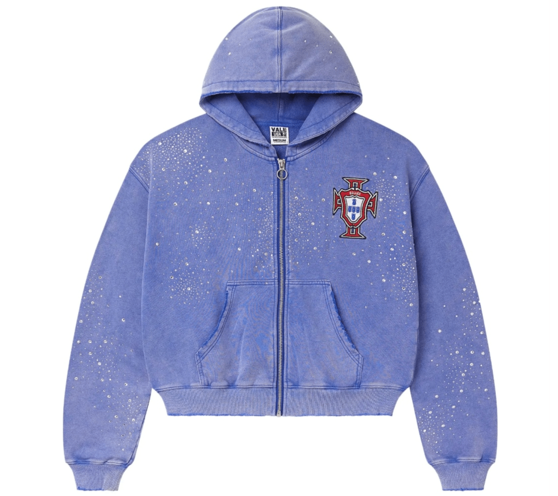 Vale Forever Sea Cluster Zip Up Light Blue