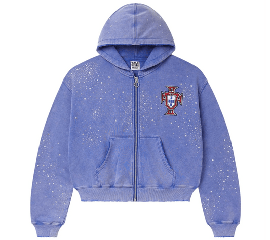 Vale Forever Sea Cluster Zip Up Light Blue
