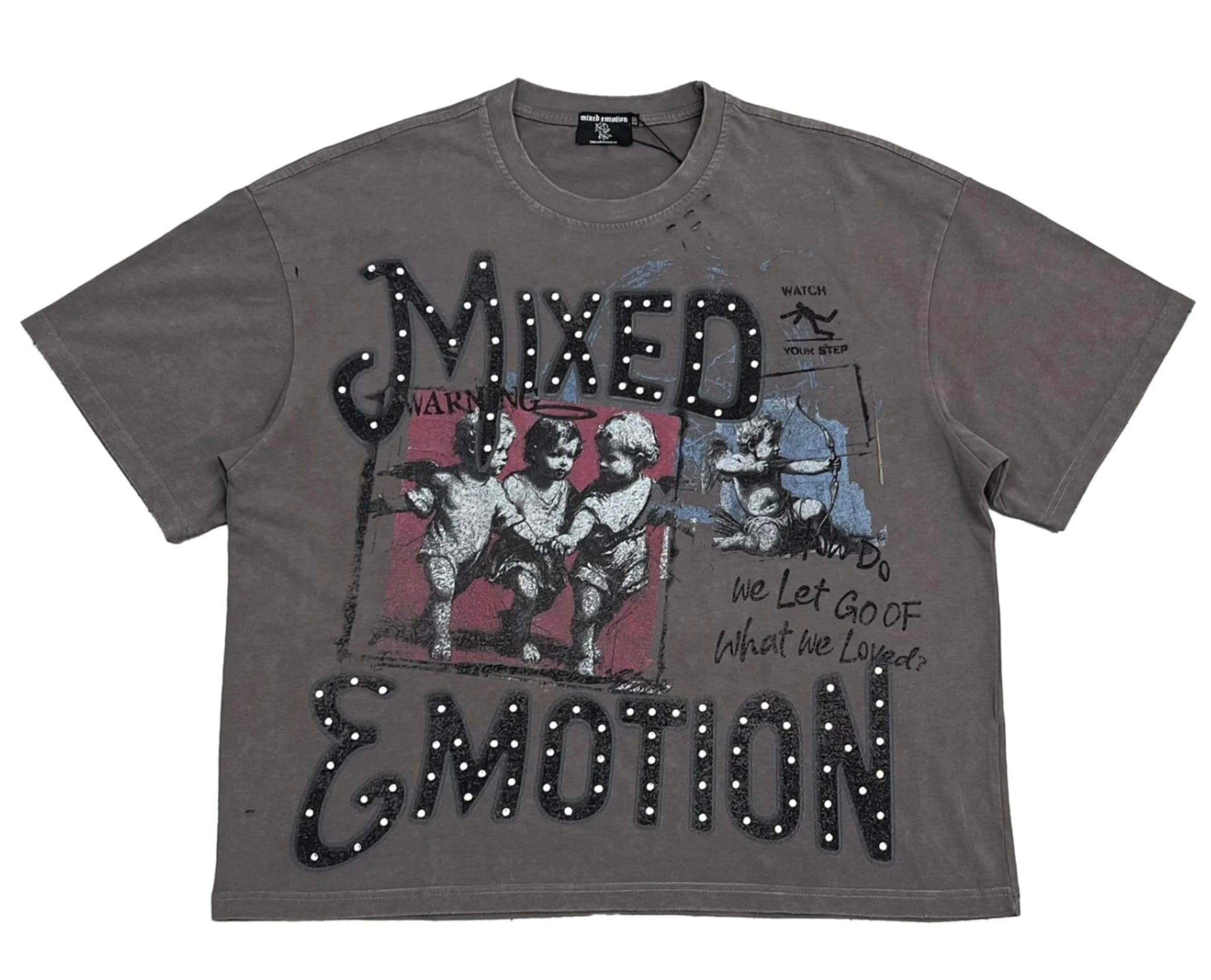 Mixed Emotions Grey Friends Tee