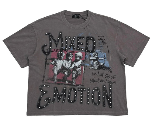 Mixed Emotions Grey Friends Tee