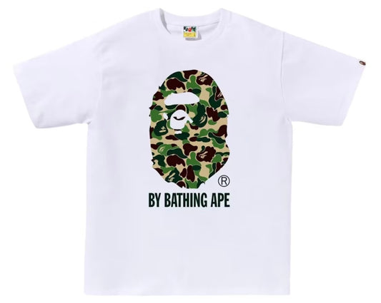 BAPE ABC Camo By Bathing Ape Tee (SS25) White/Green