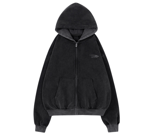 Ditch Athletic Zip-Up (COAL)