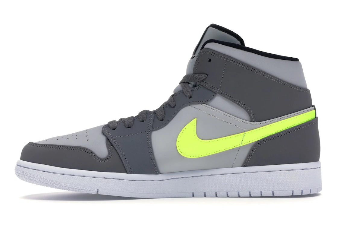 Jordan 1 Mid Gunsmoke Volt