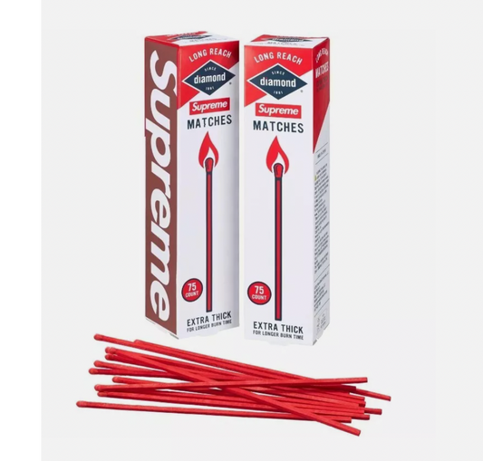 Supreme And Diamond Matches Pack Of 75 Extra Thick Matches