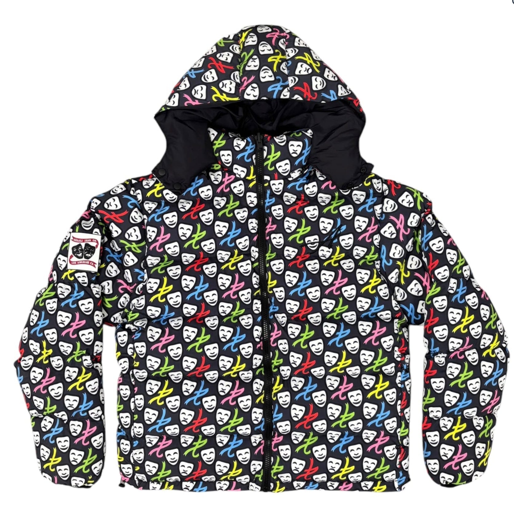 Asaali Laugh Now Cry Later Reversible Puffer