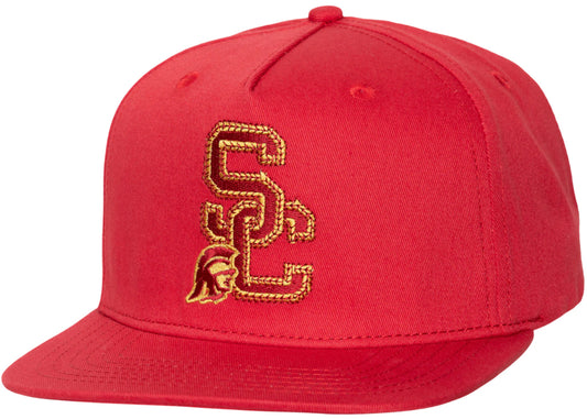 Travis Scott x Mitchell & Ness USC Trojans Snapback Hat Red