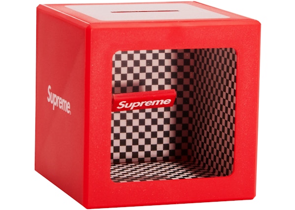 Supreme Illusion Coin Bank Red