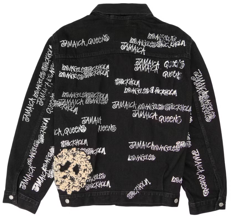 Stussy x Denim Tears x Our Legacy TTL Denim Jacket Black