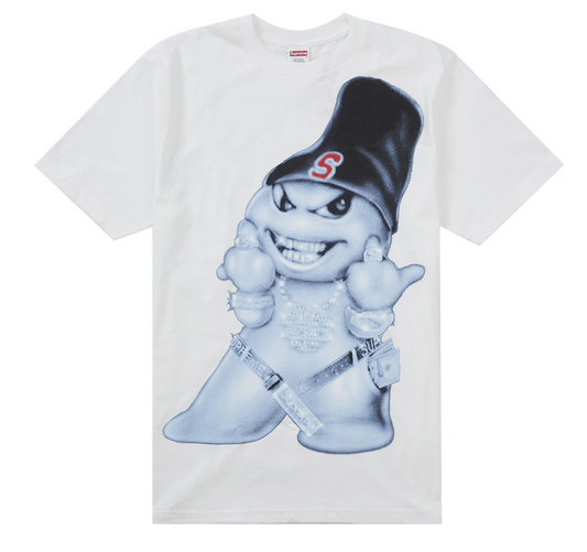 Supreme Snowman Tee White