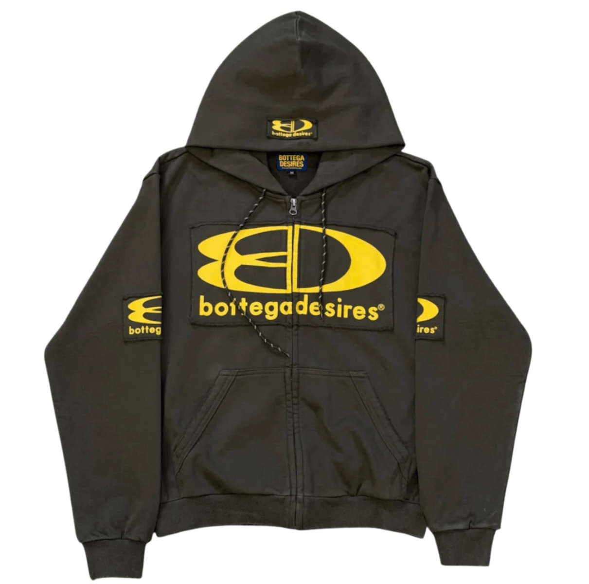 Bottega Desires Green Tech Zip-Up