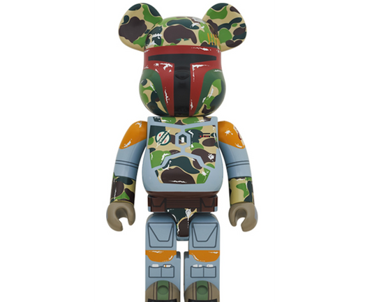 Bearbrick BAPE x STAR WARS BOBA FETT 1000%