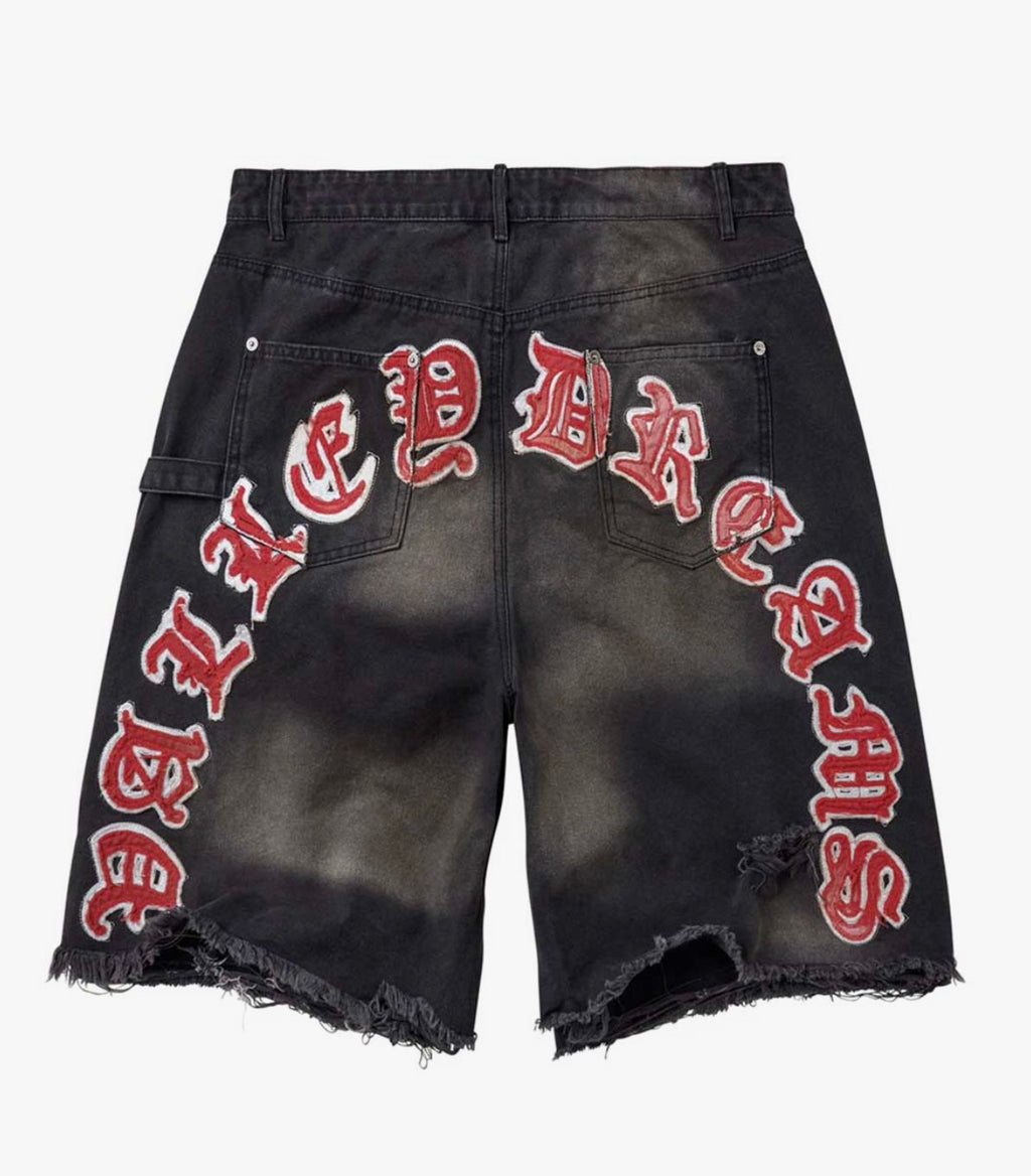 Vale Forever Workshop Jorts Black