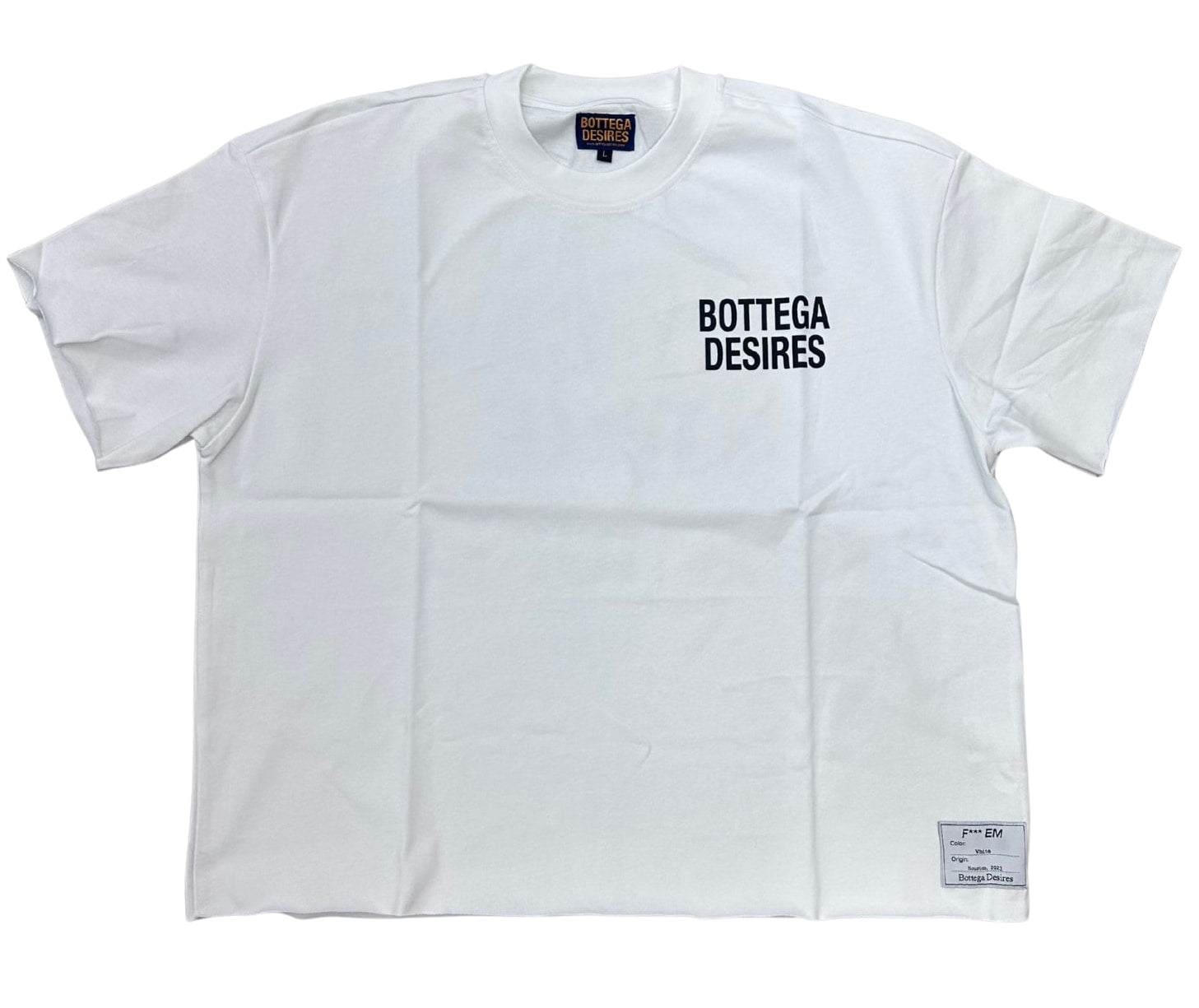 Bottega Desires F*** EM T-Shirt White